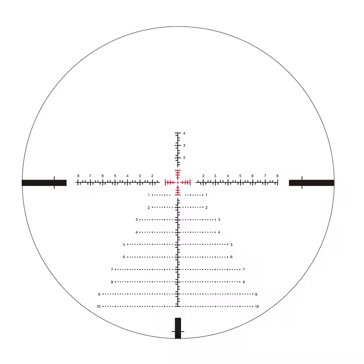 Red Win HD Torero 3-18X50 FFP Hunting Scope, 30mm Tube, 6-Level Red Illumination