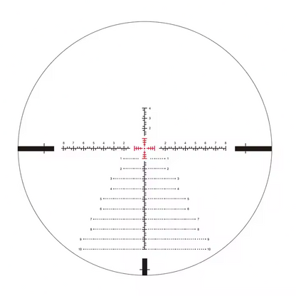 Red Win HD Torero 3-18X50 FFP Hunting Scope, 30mm Tube, 6-Level Red Illumination