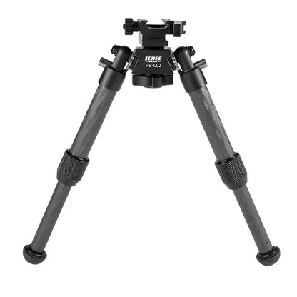 Linkogear HB-C02 Carbon Fiber Bipod QD Picatinny 7–9.8" Cant, Swivel