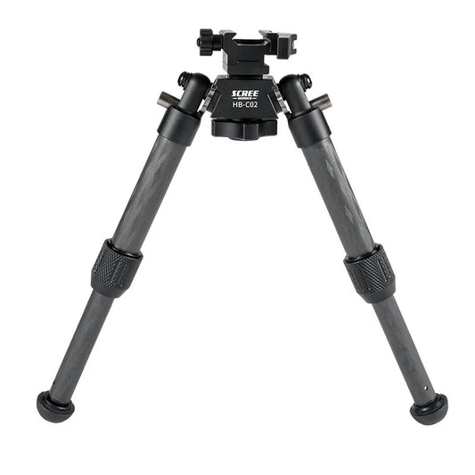 Linkogear HB-C02 Carbon Fiber Bipod QD Picatinny 7–9.8" Cant, Swivel