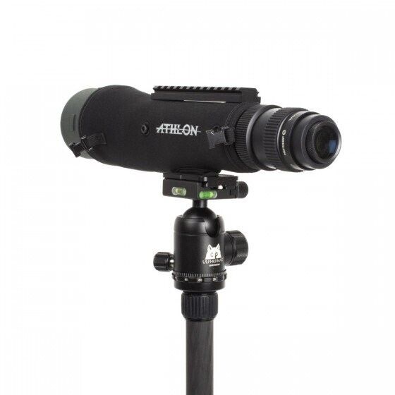 Ufhednar Tripod with Ballhead Arca-style UHRT55CBH Height 10-63 in, Carbon Fiber