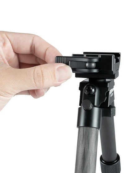 Linkogear HB-C02 Carbon Fiber Bipod QD Picatinny 7–9.8" Cant, Swivel