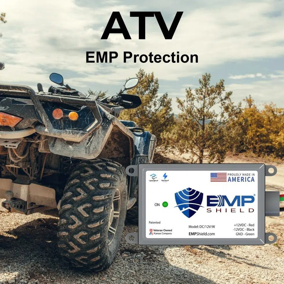 EMP Shield Vehicle Protection 12V Surge Lightning CME Military Tested IP66