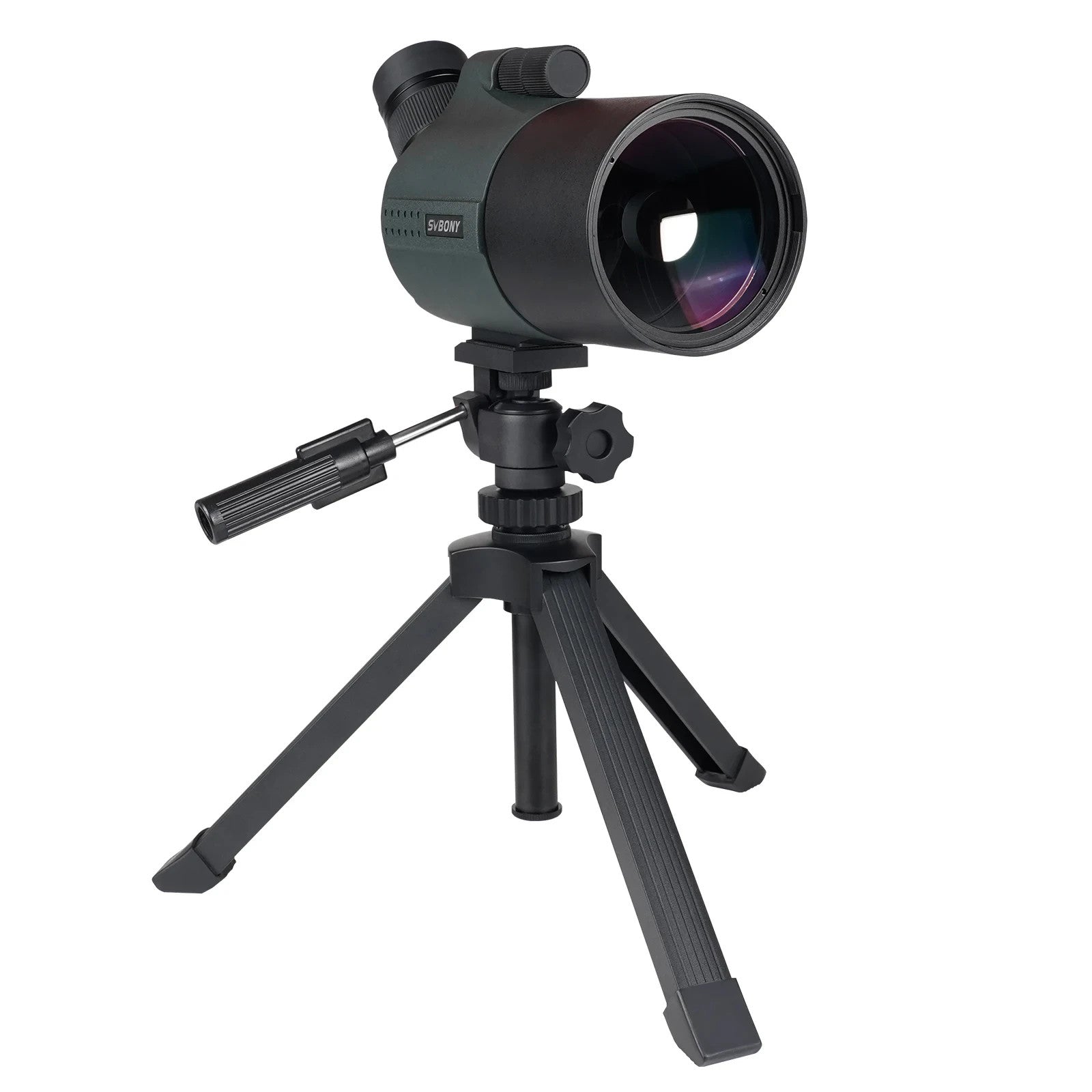 SVBony SV41 Pro Spotting Scope 28-84x80 Angled Zoom HD Optic w/ Tripod Mount