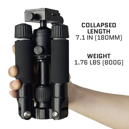 Linkogear A225 + Q26 Mini Tabletop Tripod w/ Ball Head 1/4"-20 Mount