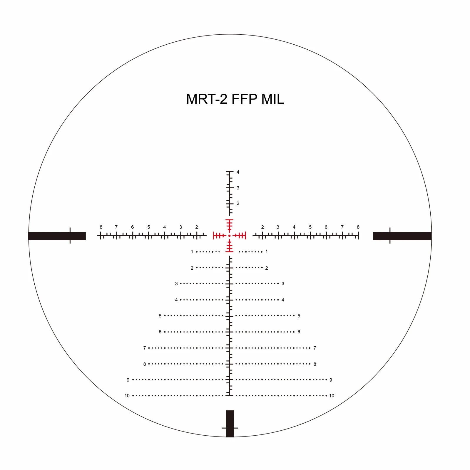 Red Win Torero 5-30x56 FFP Rifle Scope HD Mil Turret IPX7 .50 BMG