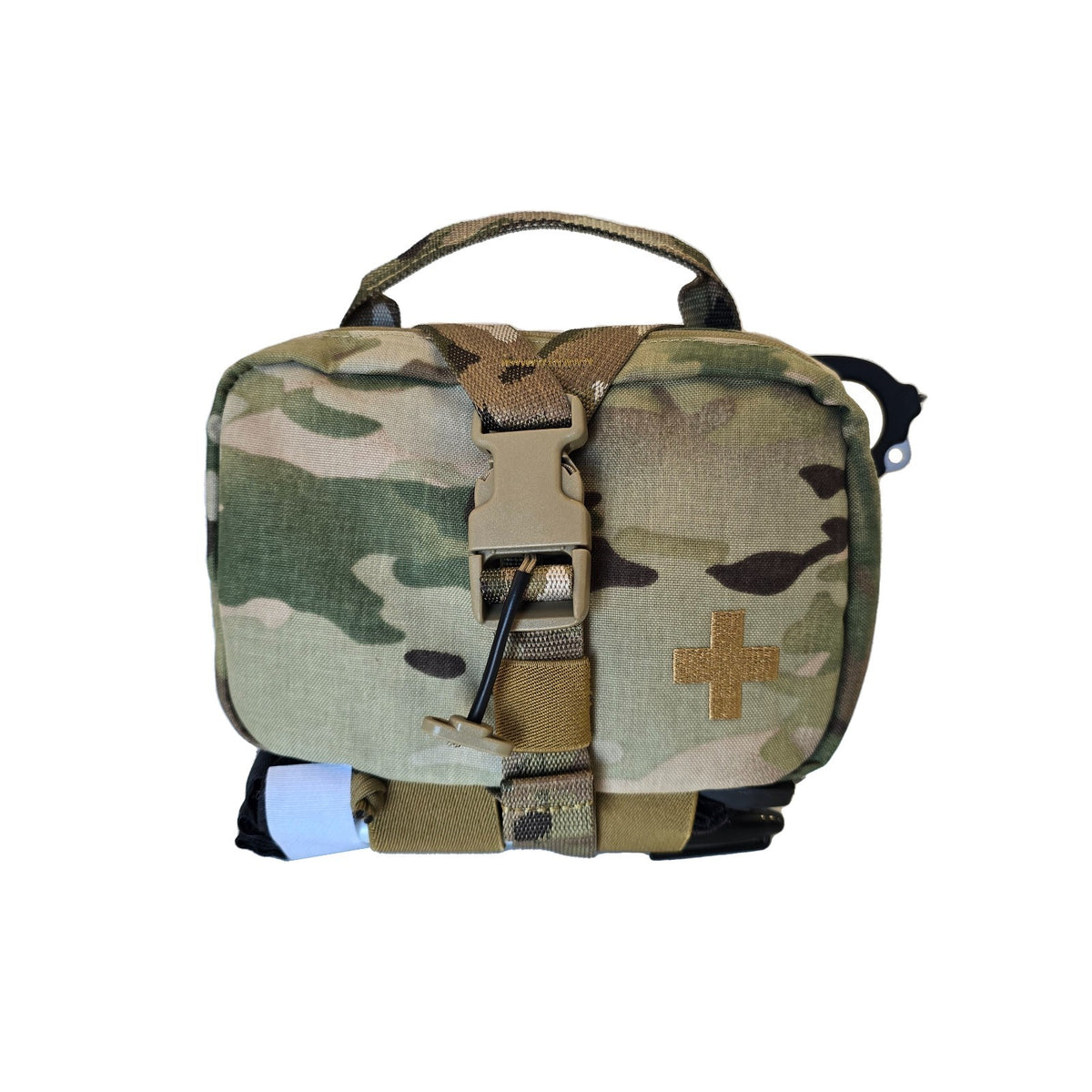 MUCTAC IFAK Rip Away Medical Pouch MOLLE 500D Nylon EMT First Aid Utility Bag