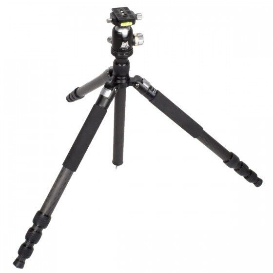 Ufhednar Tripod with Ballhead Arca-style UHRT55CBH Height 10-63 in, Carbon Fiber