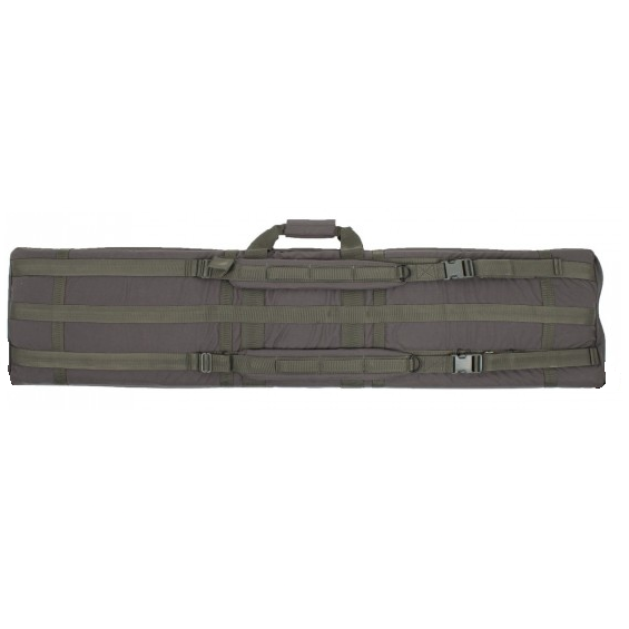 Ulfhednar Gun Case/Shooting Mat w/Backpack Straps Combo, 55in, Gray, UH040