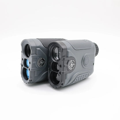 6x21 OLED Laser Rangefinder 6-1600Yds Hunting, Tilt/Angle, IPX4, Dark Gray