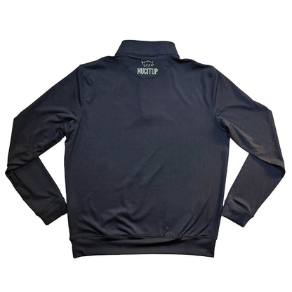 MUCITUP MUCTAC 1/4 Zip Pullover Performance Tactical Quarter Zip Black