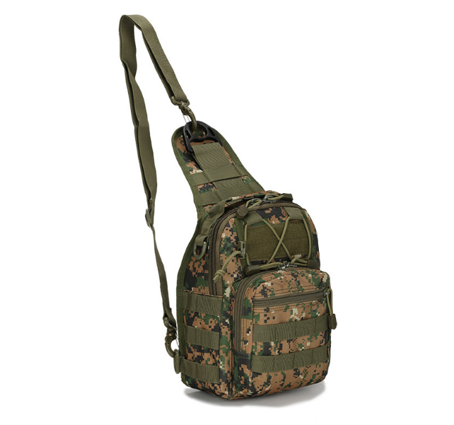 Tactical Sling Bag – Multi-Pocket Pack for Outdoor, Hiking, Airsoft, & EDC