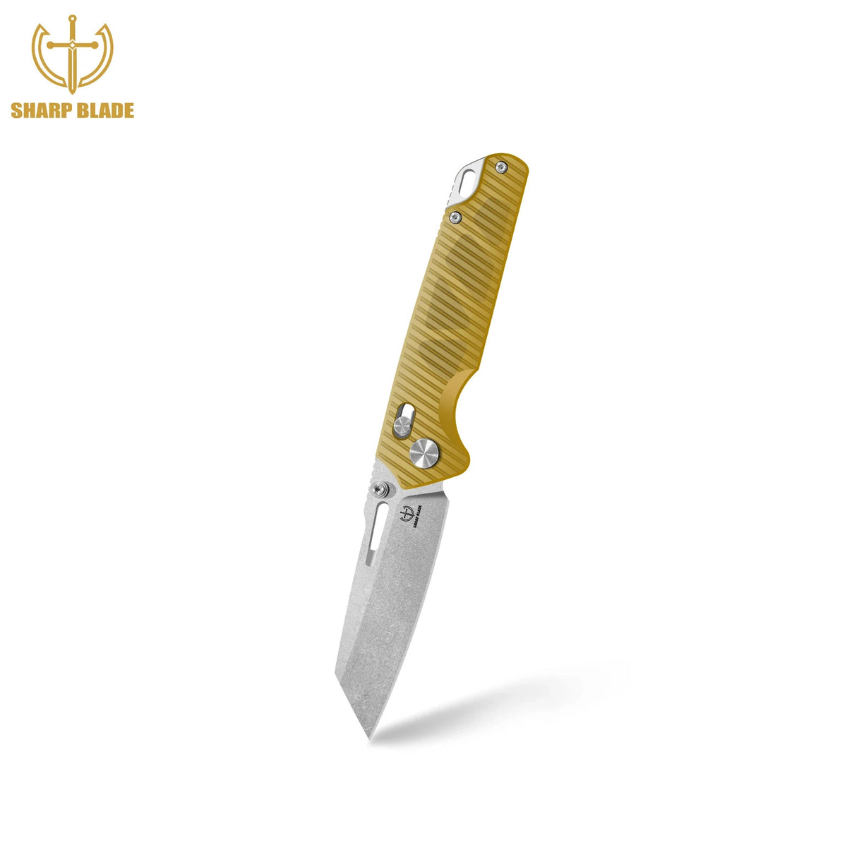 Sharp Blade FK-307 9Cr18MoV Cleaver Folding Knife Crossbar Lock G10 PEI EDC