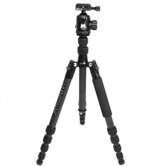 Ufhednar Tripod with Ballhead Arca-style UHRT55CBH Height 10-63 in, Carbon Fiber