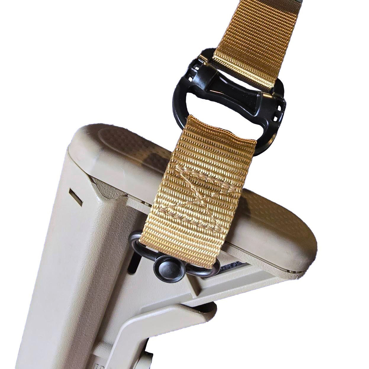 MUCITUP MUCTAC Elite 2-Point Convertible Rifle Sling QD Swivels 1000D Nylon