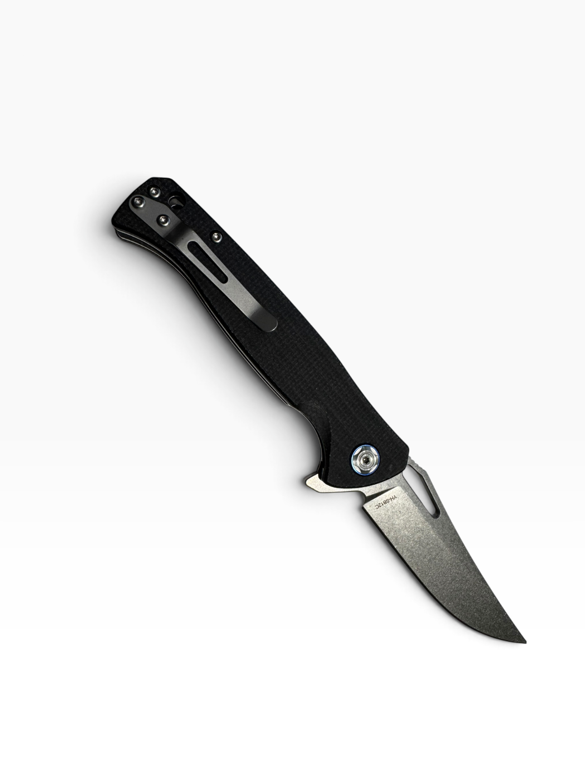 Sharp Blade YH-SB12 14C28N Folding Knife Micarta Flipper Ceramic Bearing