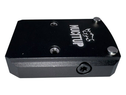 MUCITUP RMR to Picatinny Adapter 6061-T6 Aluminum 21mm Base Mount Stainless Inse