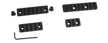 LINKOGEAR MLOK-Style Picatinny Rail 3-13 Slot 6061-T6 Aluminum + Hardware Tool