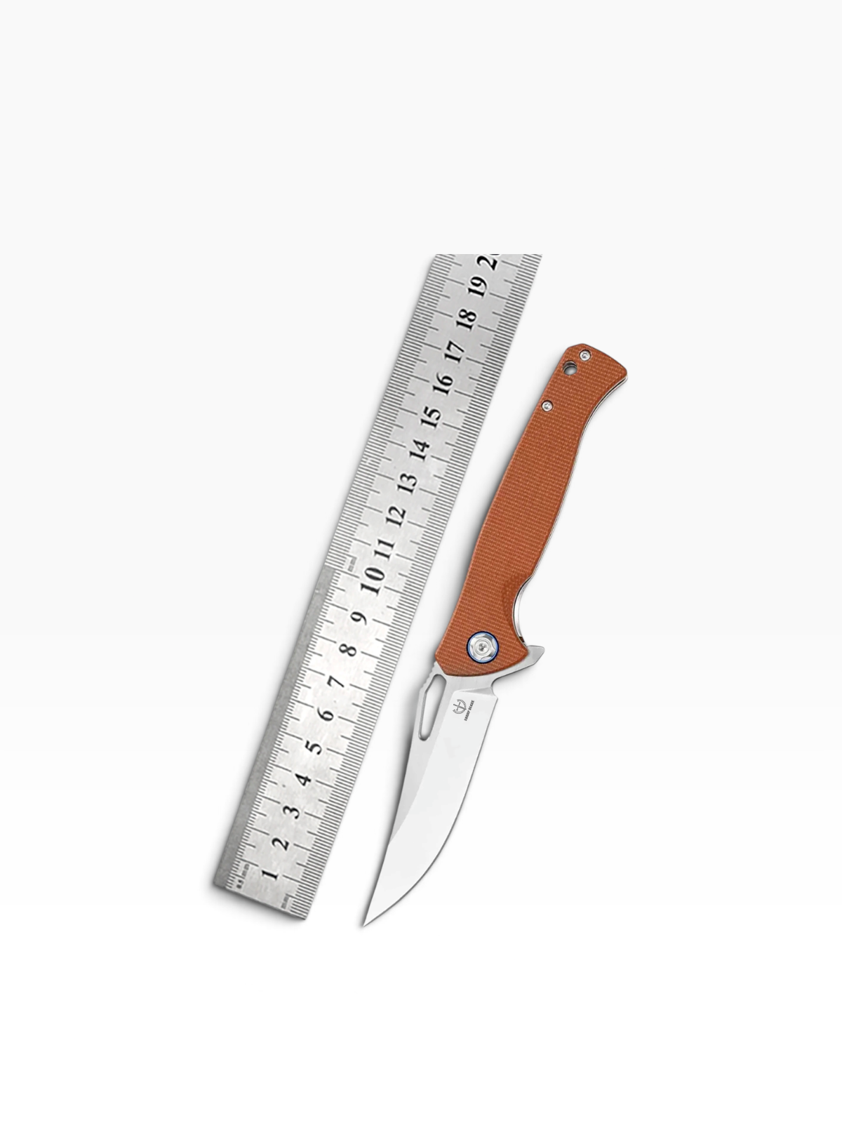 Sharp Blade YH-SB12 14C28N Folding Knife Micarta Flipper Ceramic Bearing