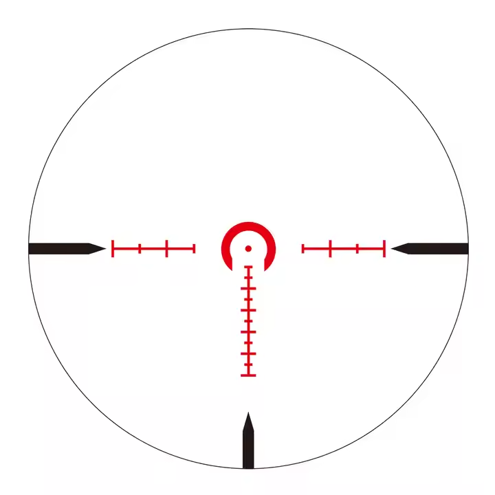 Red Win HD Torero 1-6X24 FFP LPVO Scope, 30mm Tube, 6 Illumination levels, IPX6