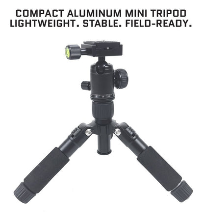 Linkogear A225 + Q26 Mini Tabletop Tripod w/ Ball Head 1/4"-20 Mount