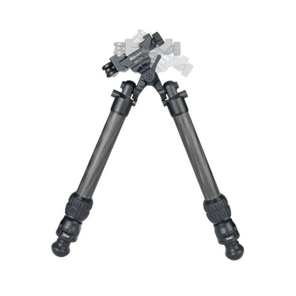 Linkogear HB-C06M Carbon Fiber Bipod 7.5"-25.9" Arca & Picatinny