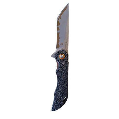 MUCTAC Hornback Flipper Knife Liner Lock Ball-Peen Handle Tanto Blade EDC - Only $21.99 | Rugged. Ready. MucItUp. - ONLY $21.99