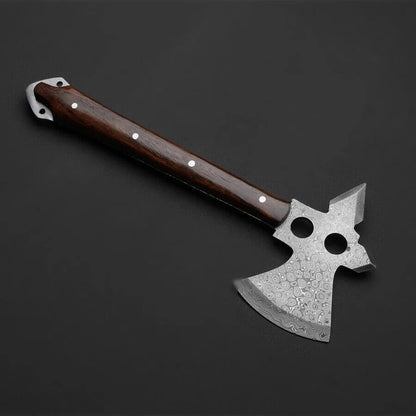 Titan Damascus Steel Tomahawk, TD086