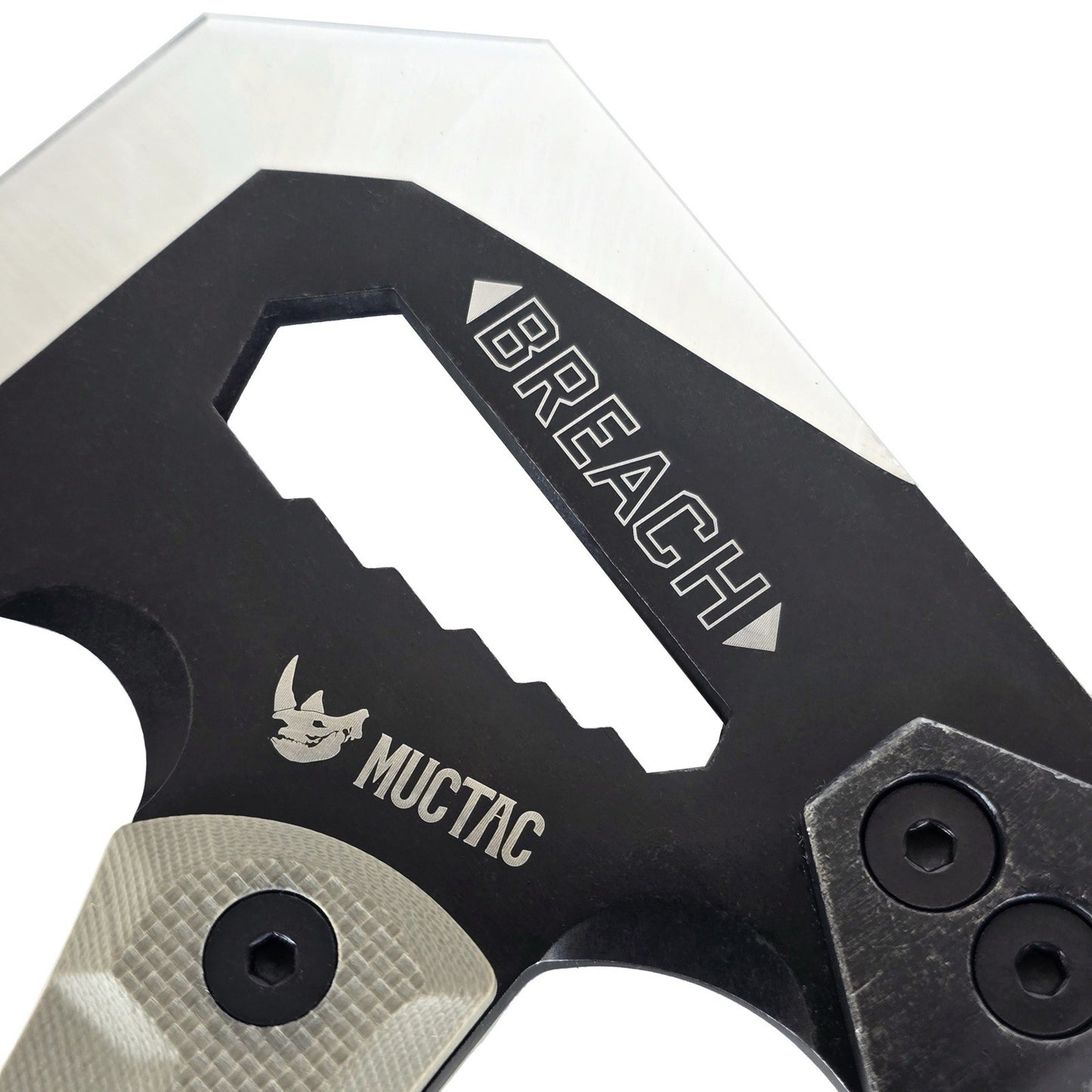 MUCITUP MUCTAC Breach Tactical Axe Pry Tool w/ Kydex Sheath