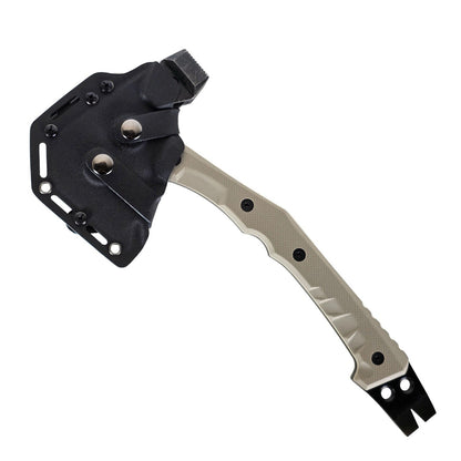 MUCITUP MUCTAC Breach Tactical Axe Pry Tool w/ Kydex Sheath