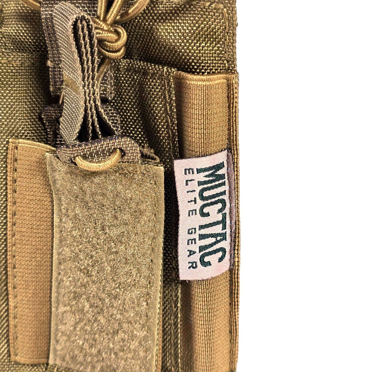 MUCTAC Kangaroo Triple Mag  Pouch – 1000D Nylon, Holds 3 - 5.56 & 9mm Mags - BRN