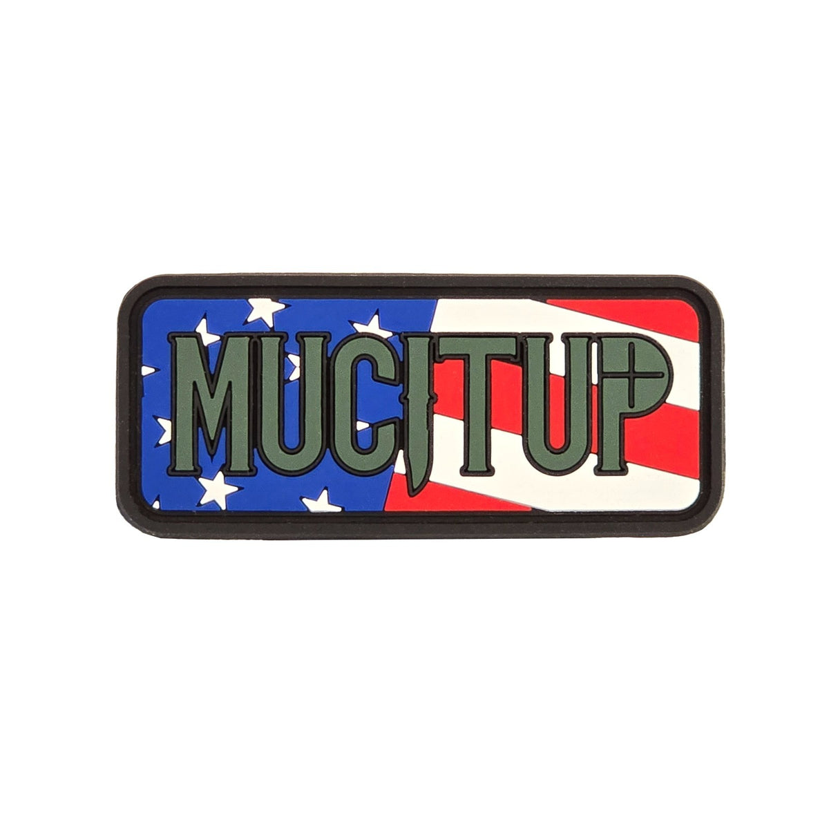 MUCITUP PVC Morale Patch Hook Back Tactical Hat Backpack Gear Multiple Designs