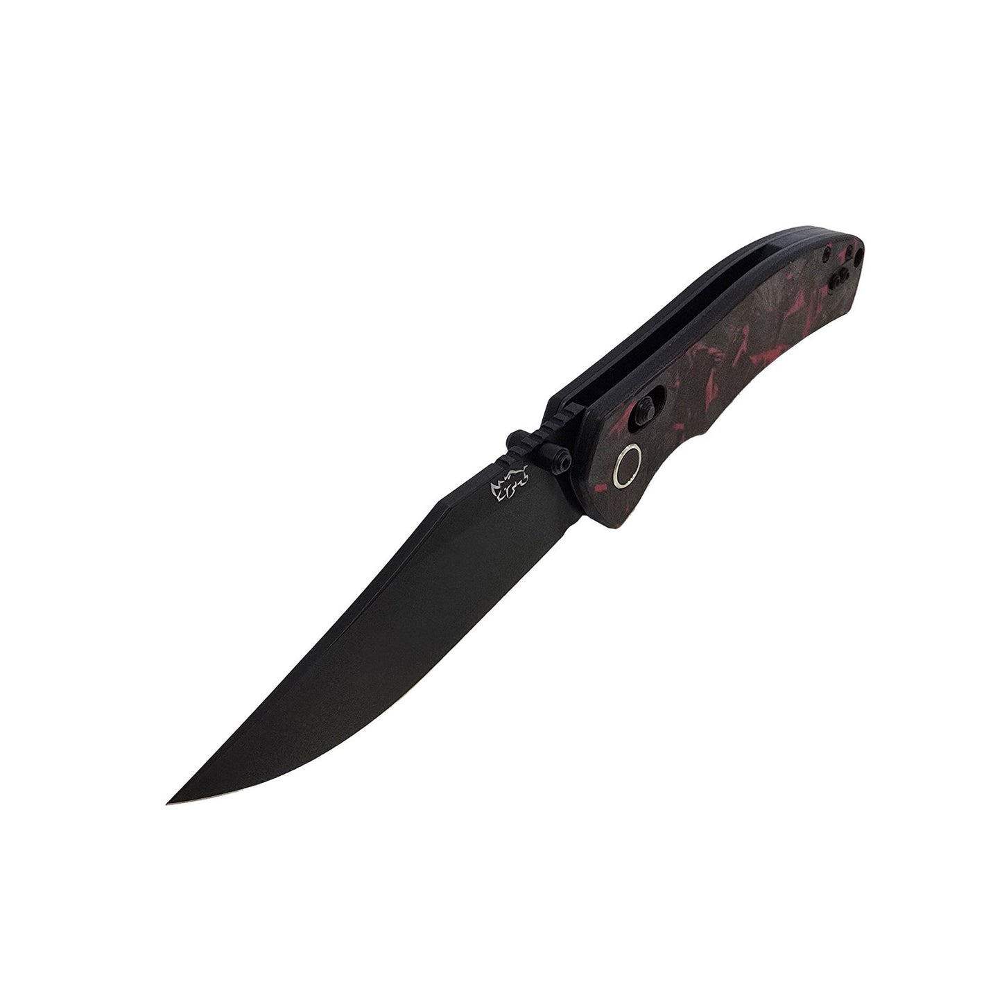 MUCTAC Ember & Smoke Folding Knife – 14C28N Steel, Crossbar Lock, EDC