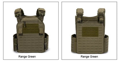 MUCITUP MUCTAC Tactical Plate Carrier Vest 1000D MOLLE Quick Release Multicam