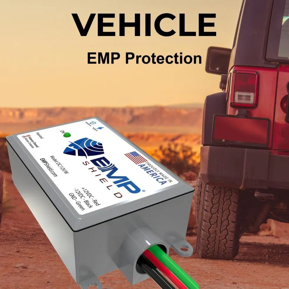 EMP Shield Vehicle Protection 12V Surge Lightning CME Military Tested IP66