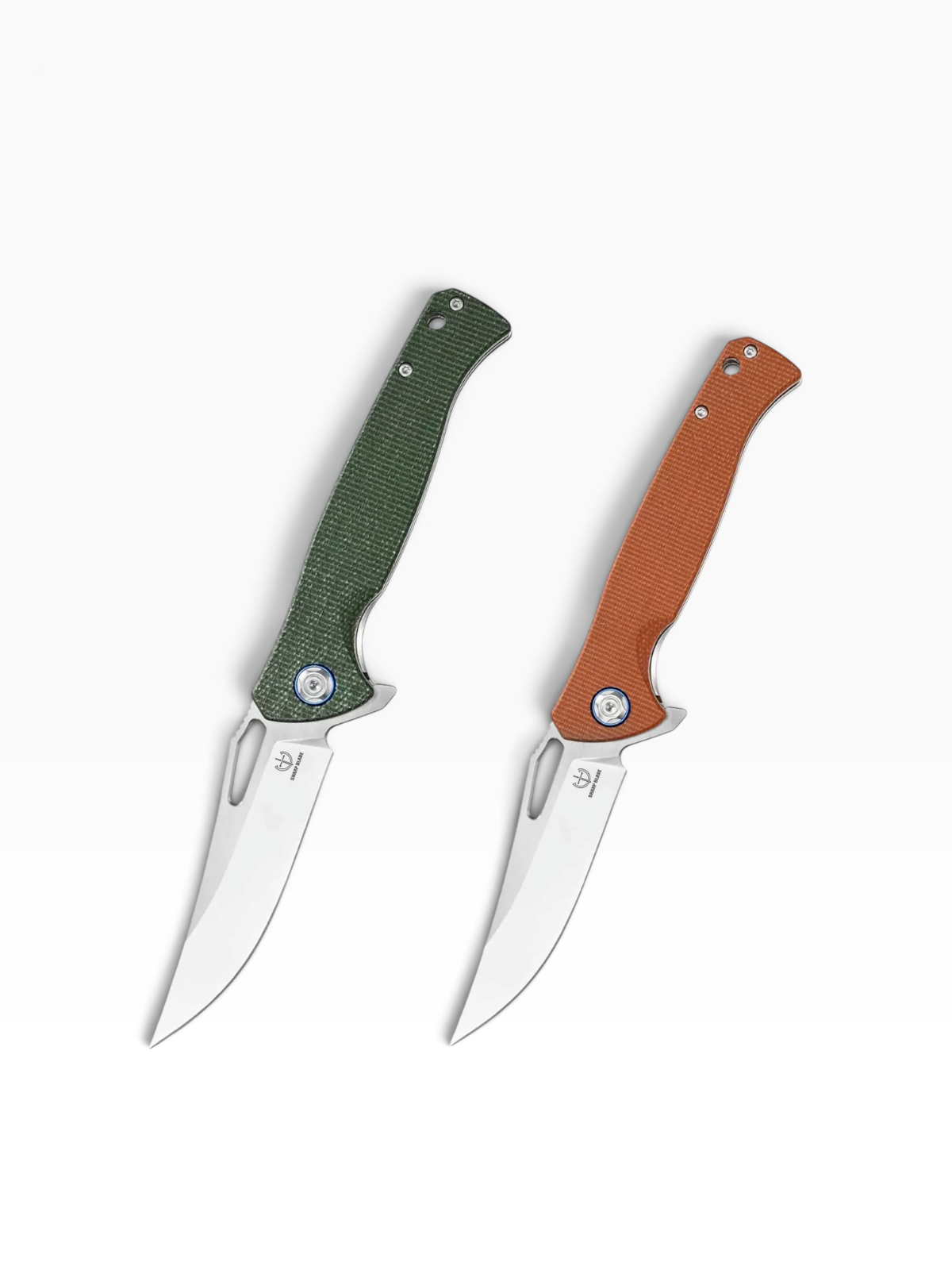 Sharp Blade YH-SB12 14C28N Folding Knife Micarta Flipper Ceramic Bearing