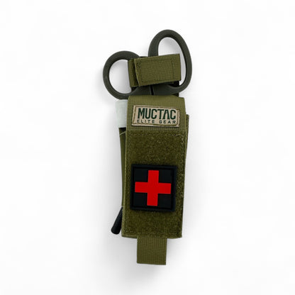 MUCTAC Elite Tourniquet Kit MOLLE Pouch Shears 3 Colors Tactical First Aid