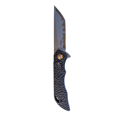 MUCTAC Hornback Flipper Knife Liner Lock Ball-Peen Handle Tanto Blade EDC - Only $21.99 | Rugged. Ready. MucItUp. - ONLY $21.99