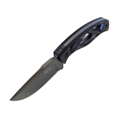 MUCITUP MUCTAC Surge Fixed Blade Knife D2 Steel 3" DLC Blade Multicam Black G10 