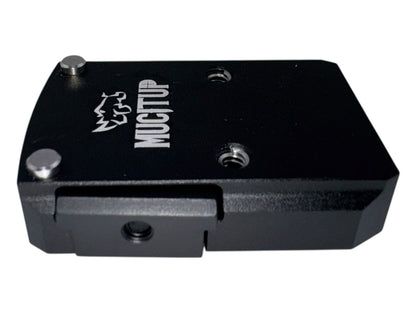 MUCITUP RMR to Picatinny Adapter 6061-T6 Aluminum 21mm Base Mount Stainless Inse