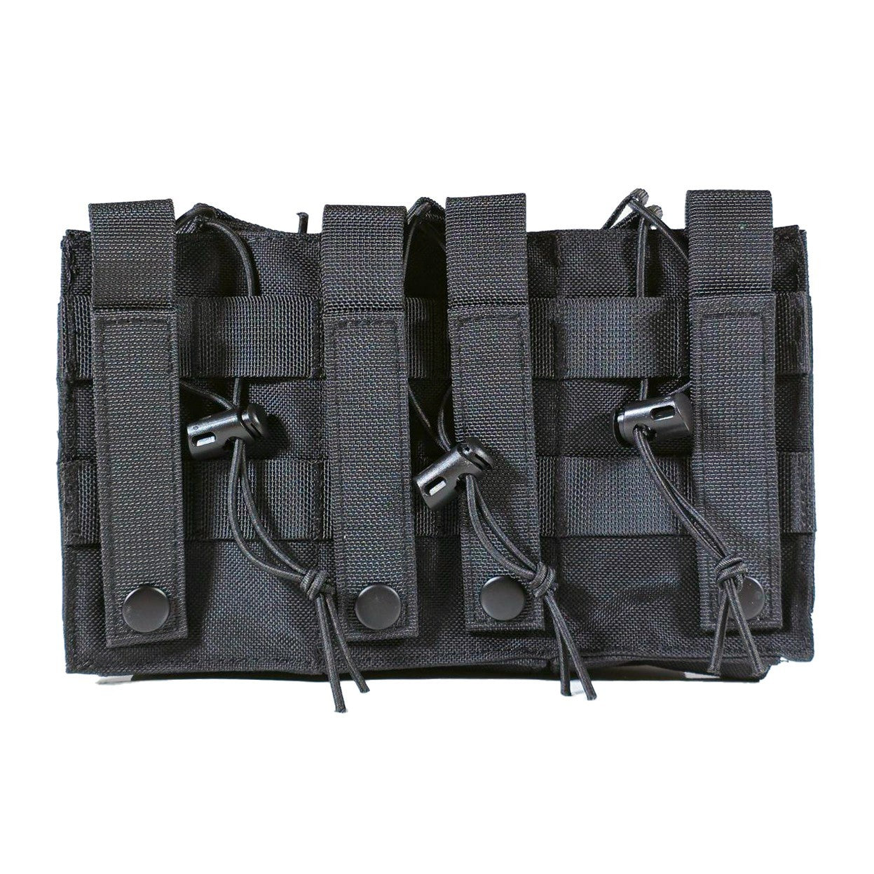 MUCTAC Kangaroo Triple Mag  Pouch – 1000D Nylon, Holds 3 - 5.56 & 9mm Mags - BRN