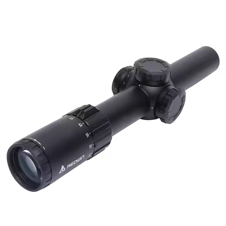 Red Win Scarlet 1-8x24FT LPVO Scope, Fibre Wire Reticle, 6 Illuminaiton Levels