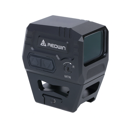 Red Win Cobra Max Pro 29x22 Multi Reticle Red Dot Shake Awake Solar Power BLK