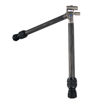 Linkogear Titanium Carbon Fiber Bipod 5.3oz Ultralight Adjustable 4.9"-12.8"