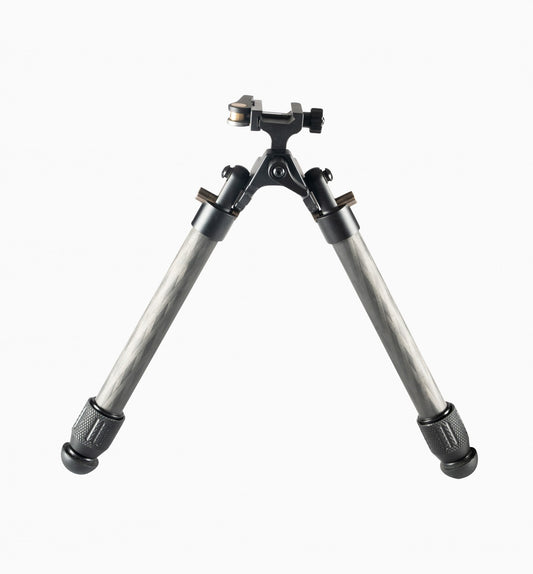 Linkogear HB-C01L Carbon Fiber Tac Bipod – QD Picatinny – Rubber & Spike Feet