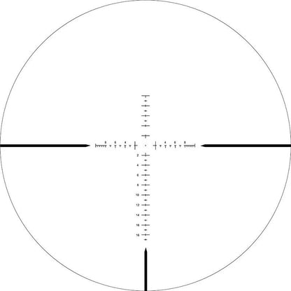 T-EAGLE ZS 6-24x50mm FFP Scope, 30mm Tube, Etched Reticle, Zero Stop, Illuminate