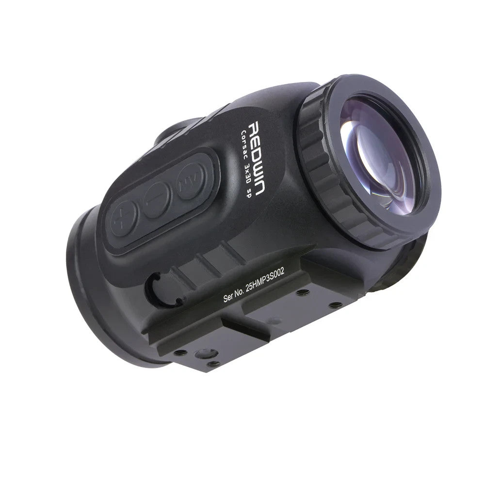 Red Win RMP3S 3x30 Prism Scope Solar Etched Red Green Reticle Tactical Optic