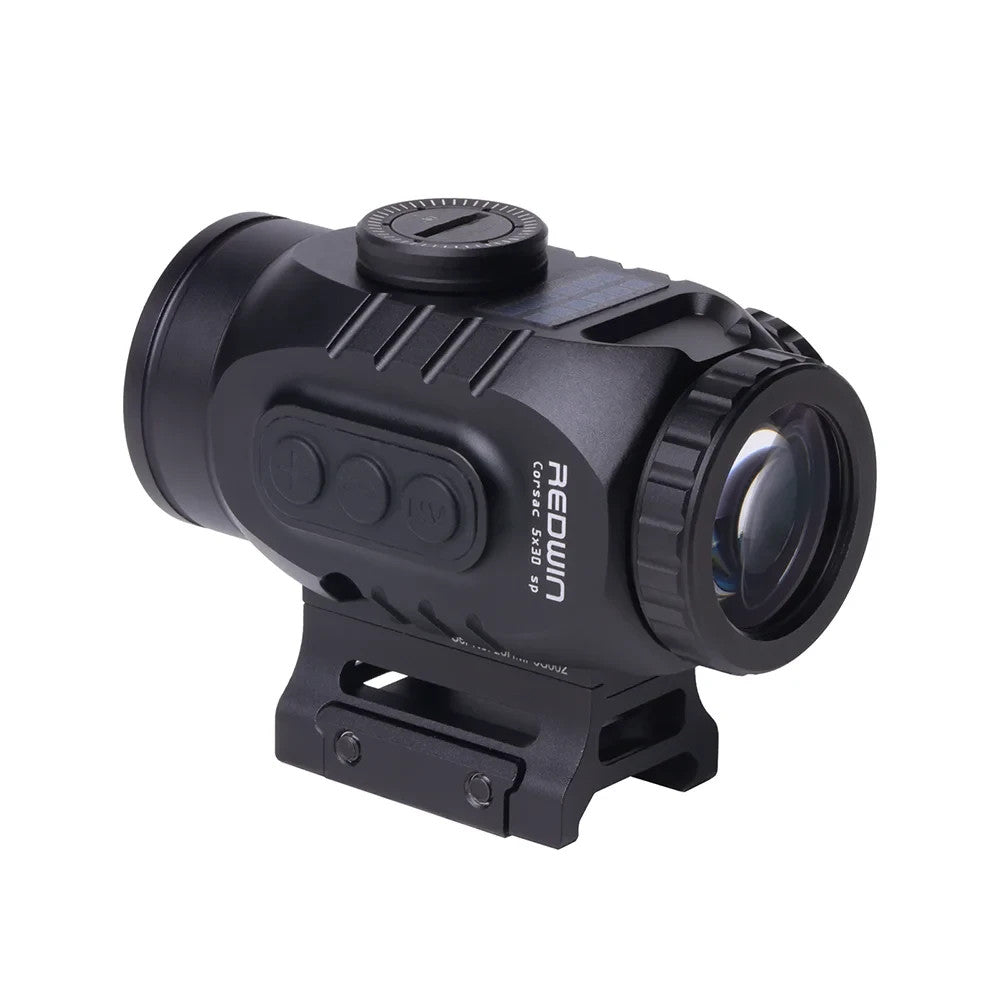 Red Win Corsac RMP5 5x30 Micro Prism Scope Solar Red Green Etched Reticle Optic