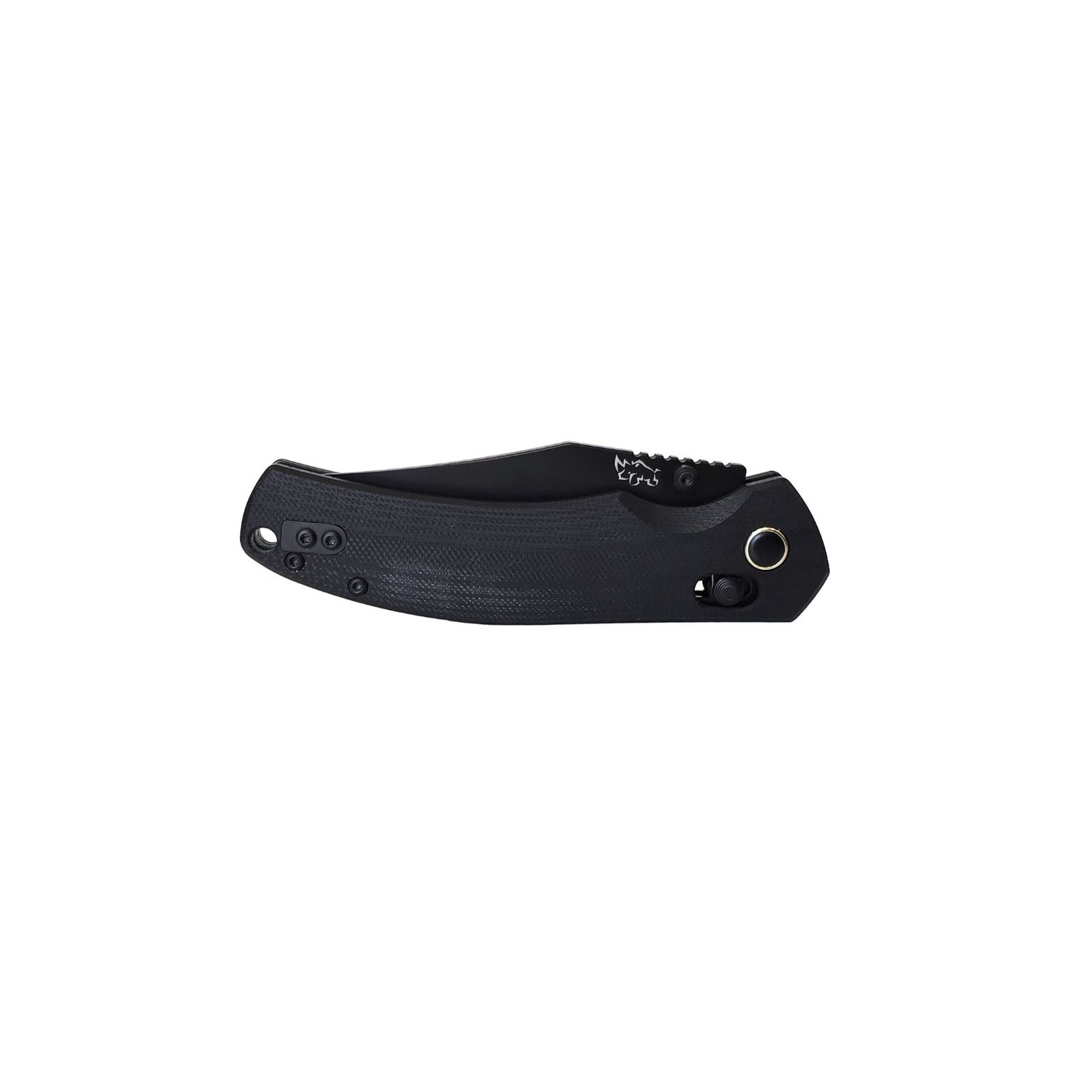 MUCTAC Ember & Smoke Folding Knife – 14C28N Steel, Crossbar Lock, EDC