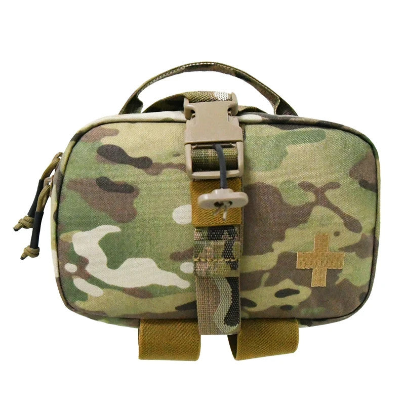MUCTAC IFAK Rip Away Medical Pouch MOLLE 500D Nylon EMT First Aid Utility Bag